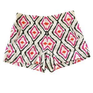 Ann Taylor LOFT Embroidered Riviera Shorts Sz 6